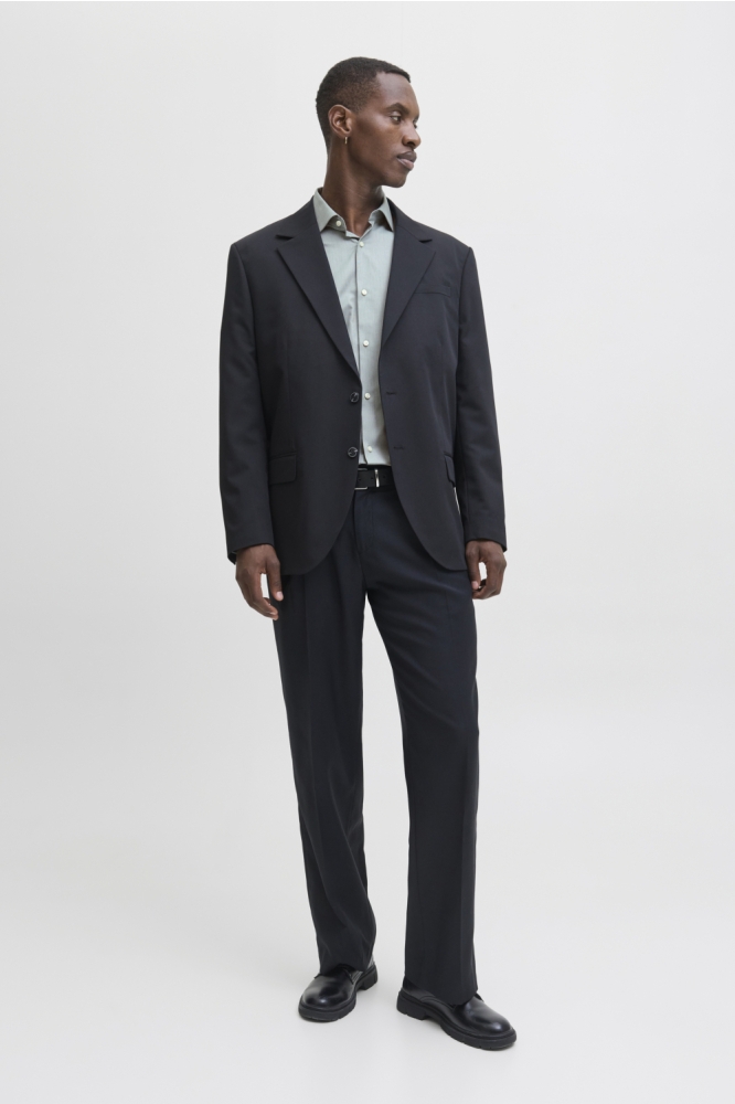 JPRBLAPARKER SHIRT L/S NOOS 12227385 Goblin Blue/SLIM FIT